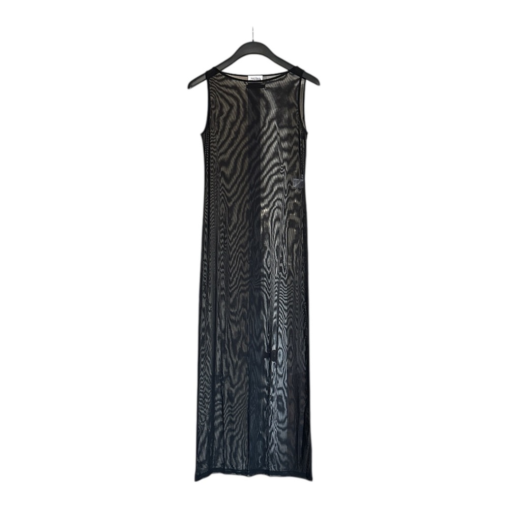 NWT Jean Paul Gaultier Marinière Striped Black Mesh Dress - Picture 6 of 15